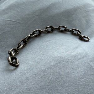 David Yurman Silver Chain Bracelet